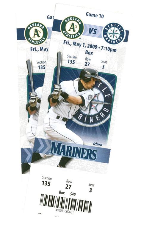 seattle mariners tickets